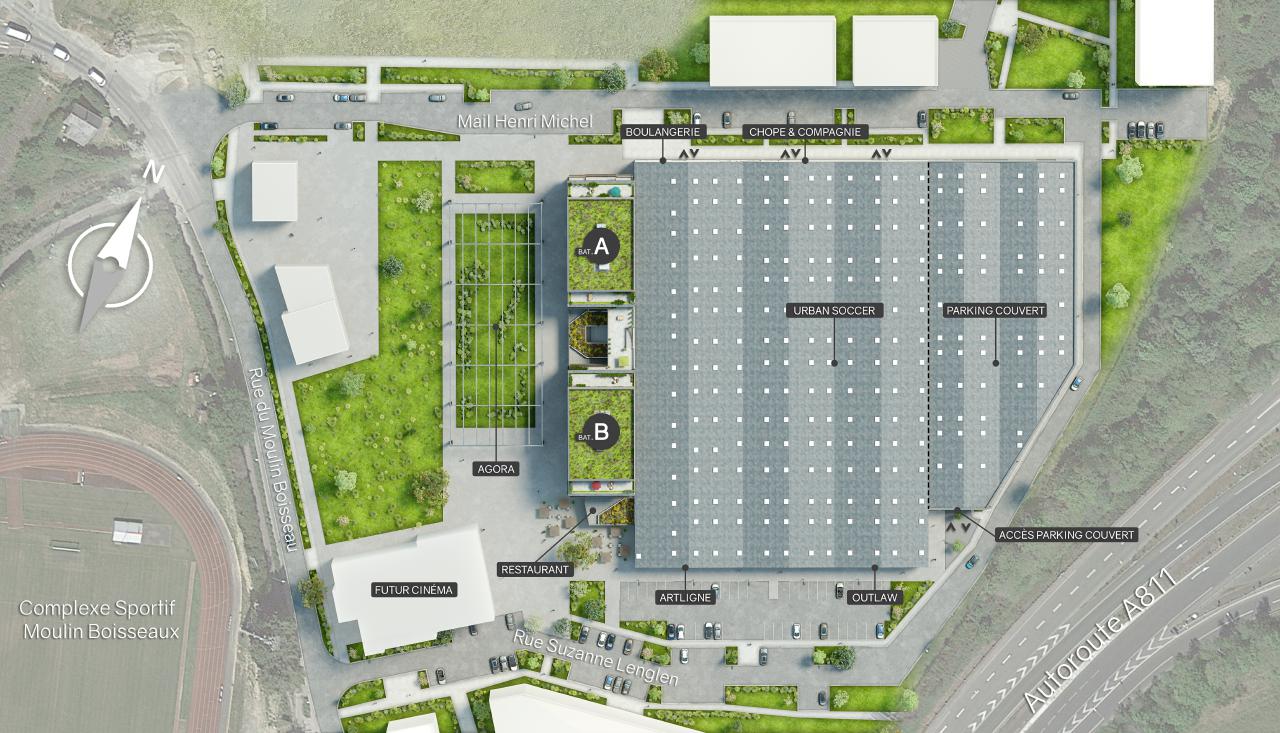Bureau Carquefou 5539m² Location bureau Carquefou Loire-Atlantique OLBUR2117924 5